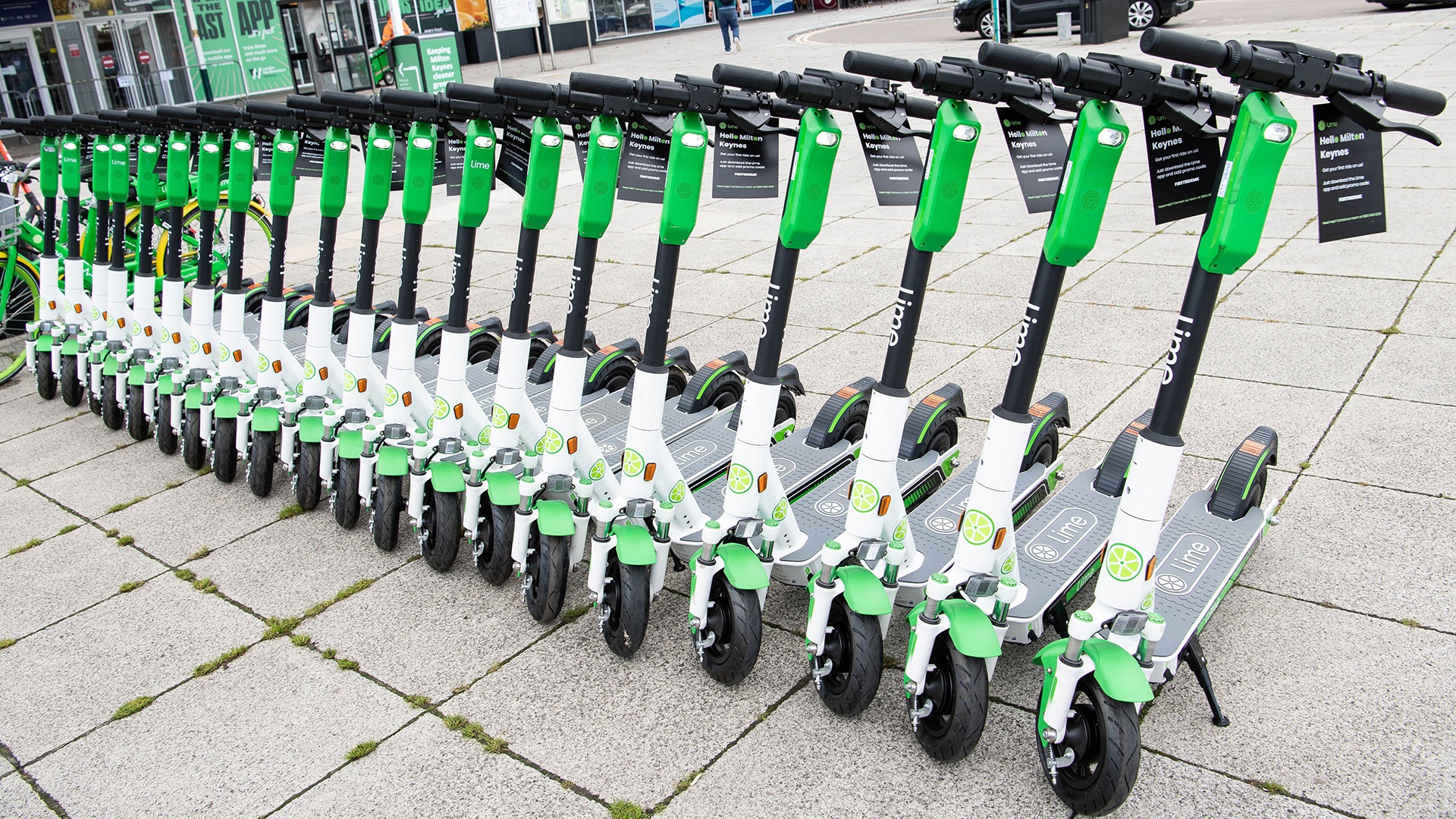 Lime e-scooters launch charity partnership in Milton Keynes