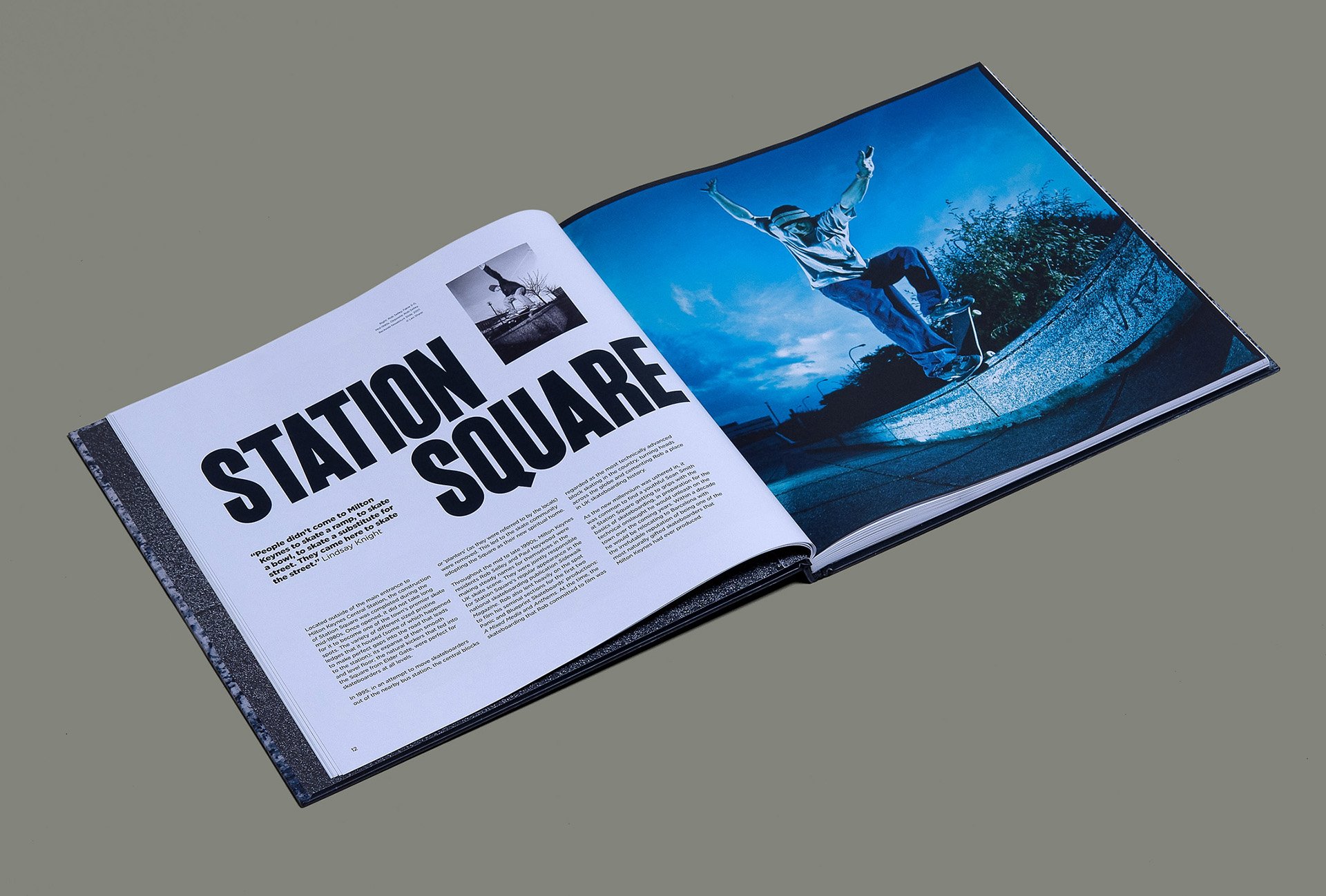 New book charting the history of skateboarding in MK