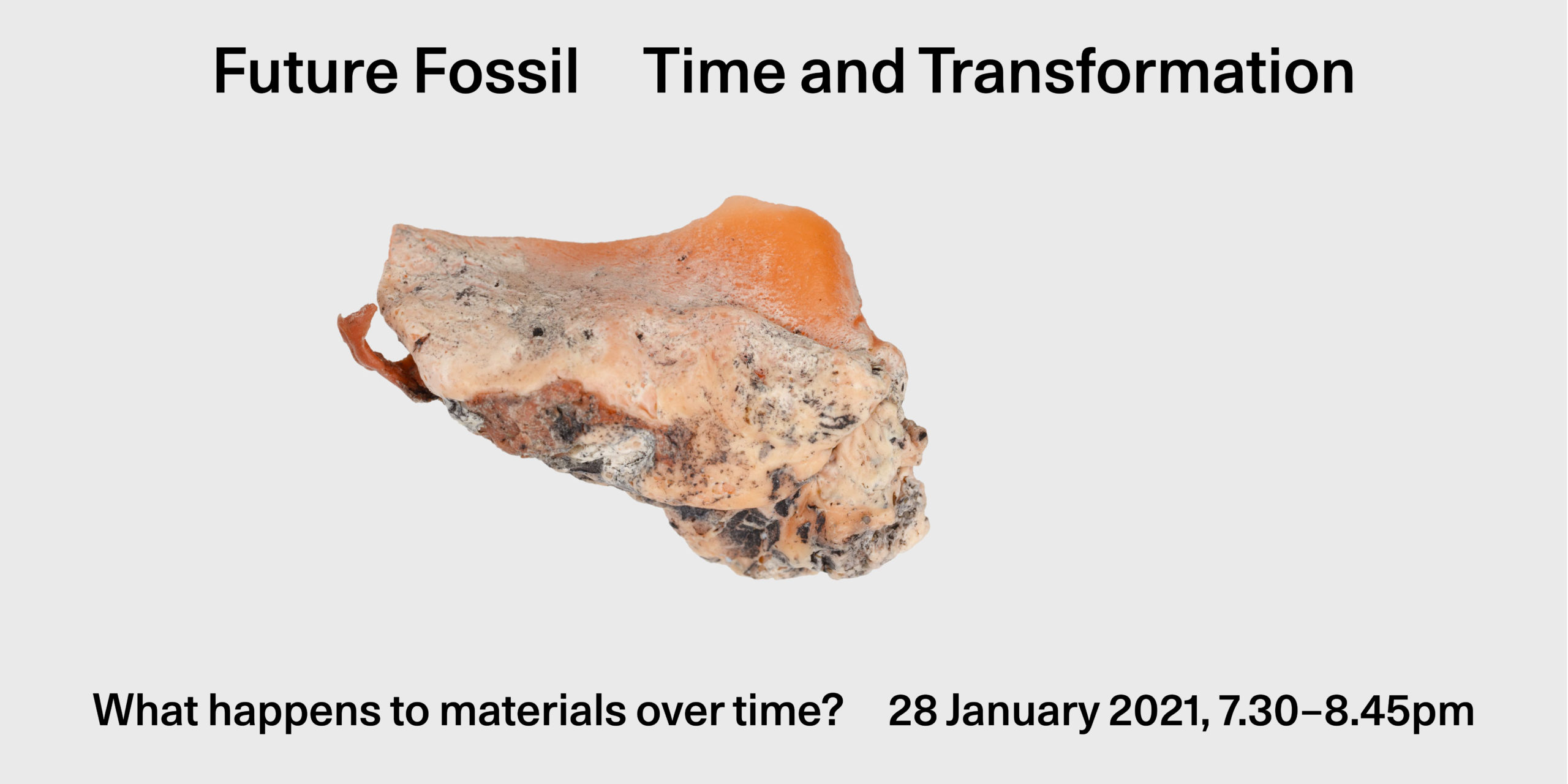 Future Fossil Spring Talk 1: Time and Transformation Top Image