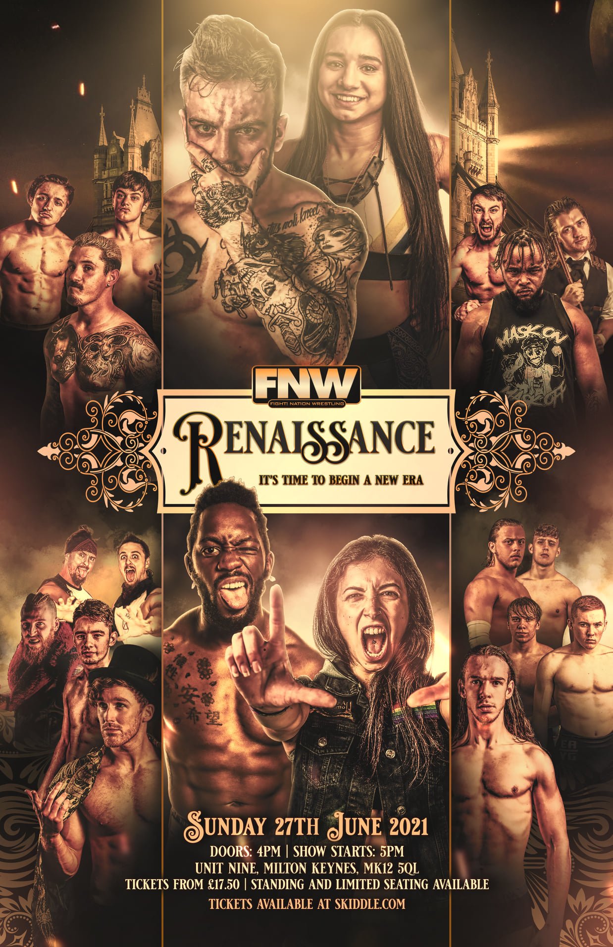 Fight! Nation Wrestling Presents “Renaissance” Top Image