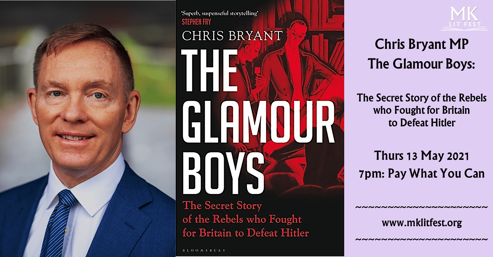 Chris Bryant MP: The Glamour Boys Top Image