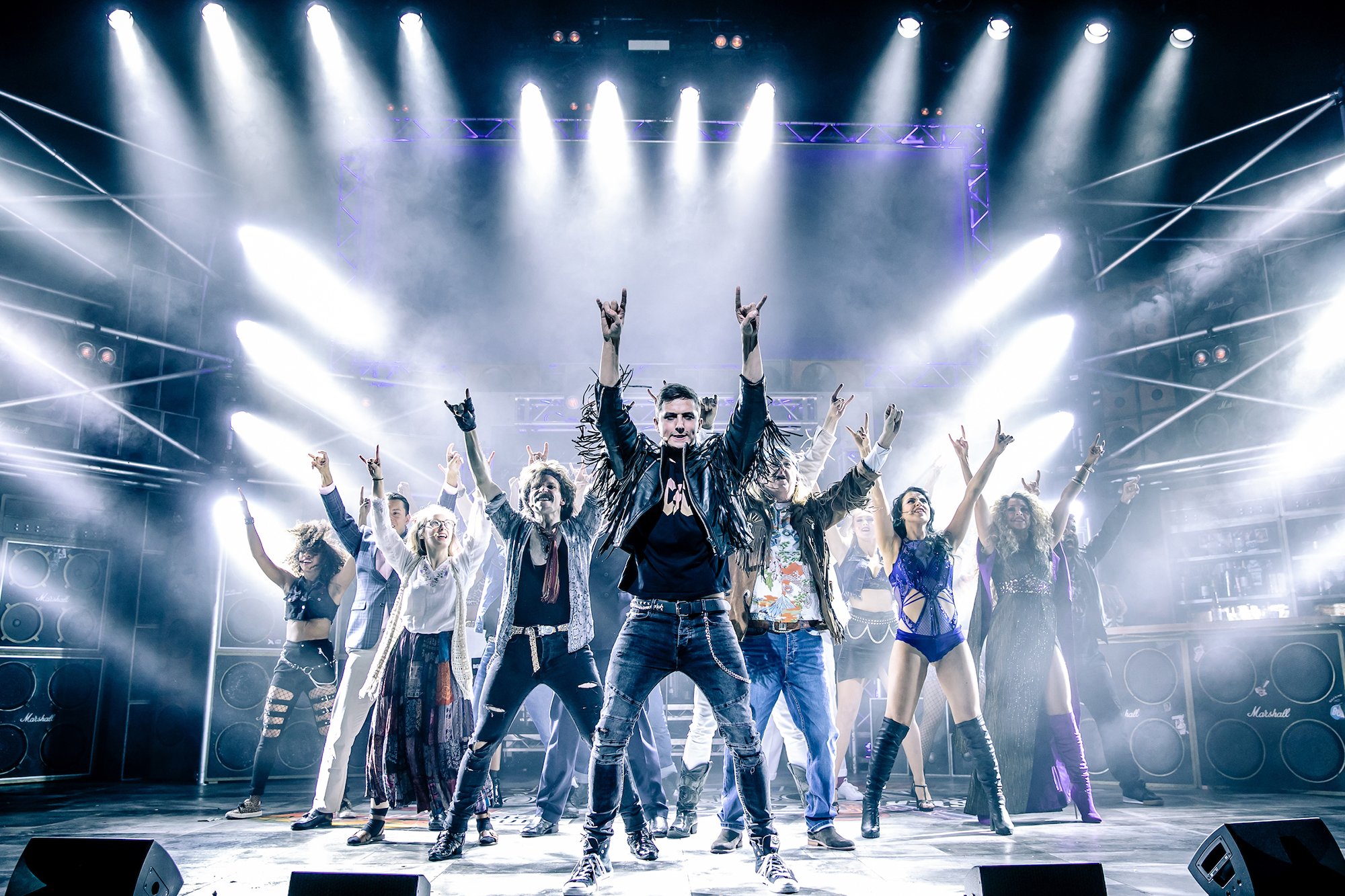Kevin Clifton stars in Rock of Ages at MK Theatre