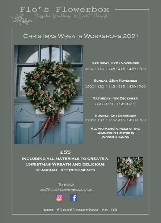 Christmas Wreath Workshop Top Image