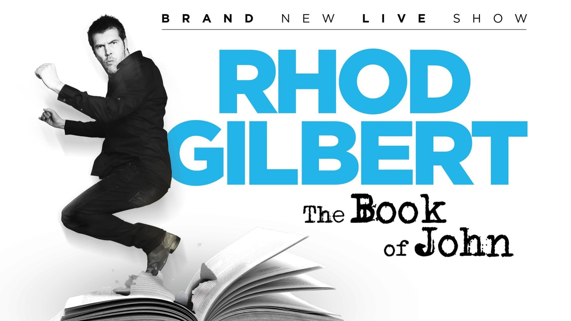 Rhod Gilbert – The Book of John Top Image