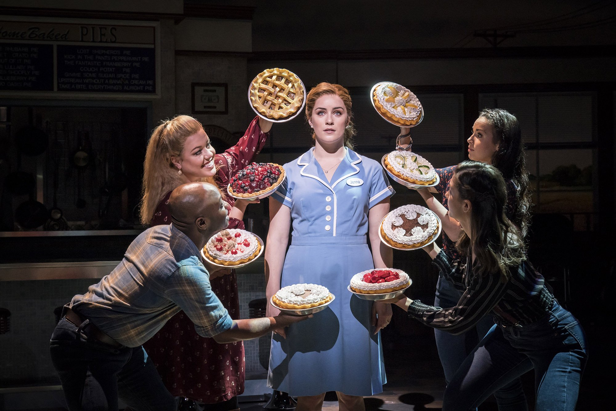Romantic musical comedy Waitress is coming to Milton Keynes Theatre