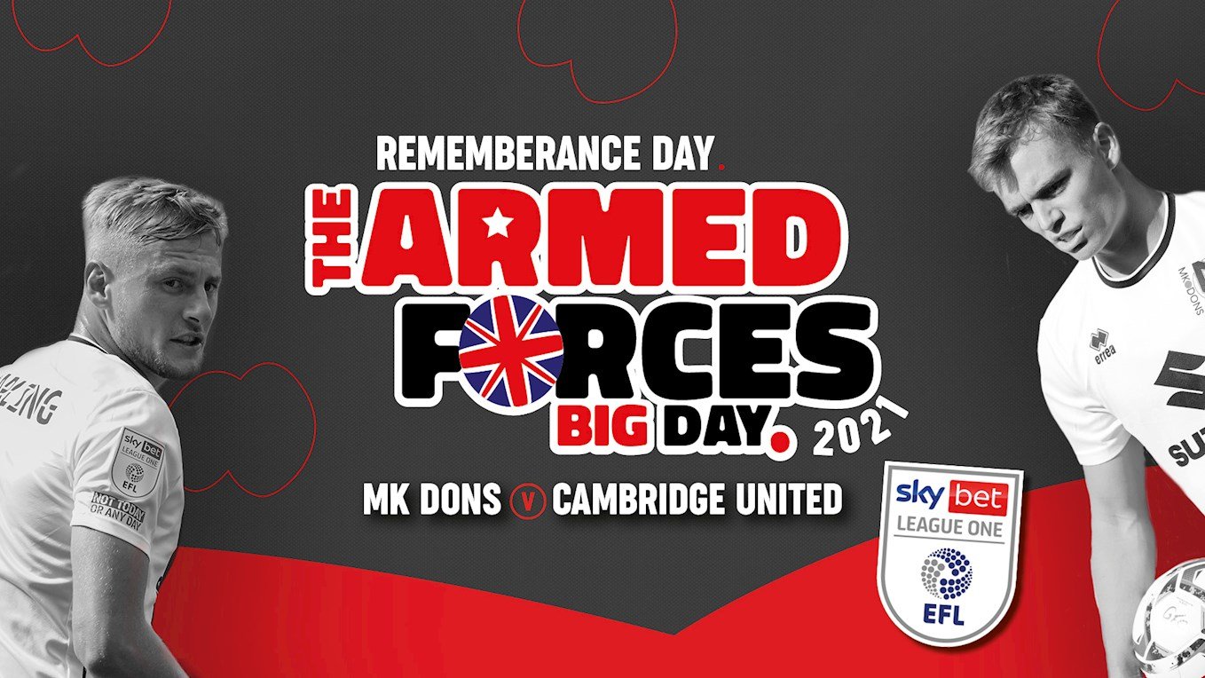Armed Forces Day at MK Dons FC Top Image