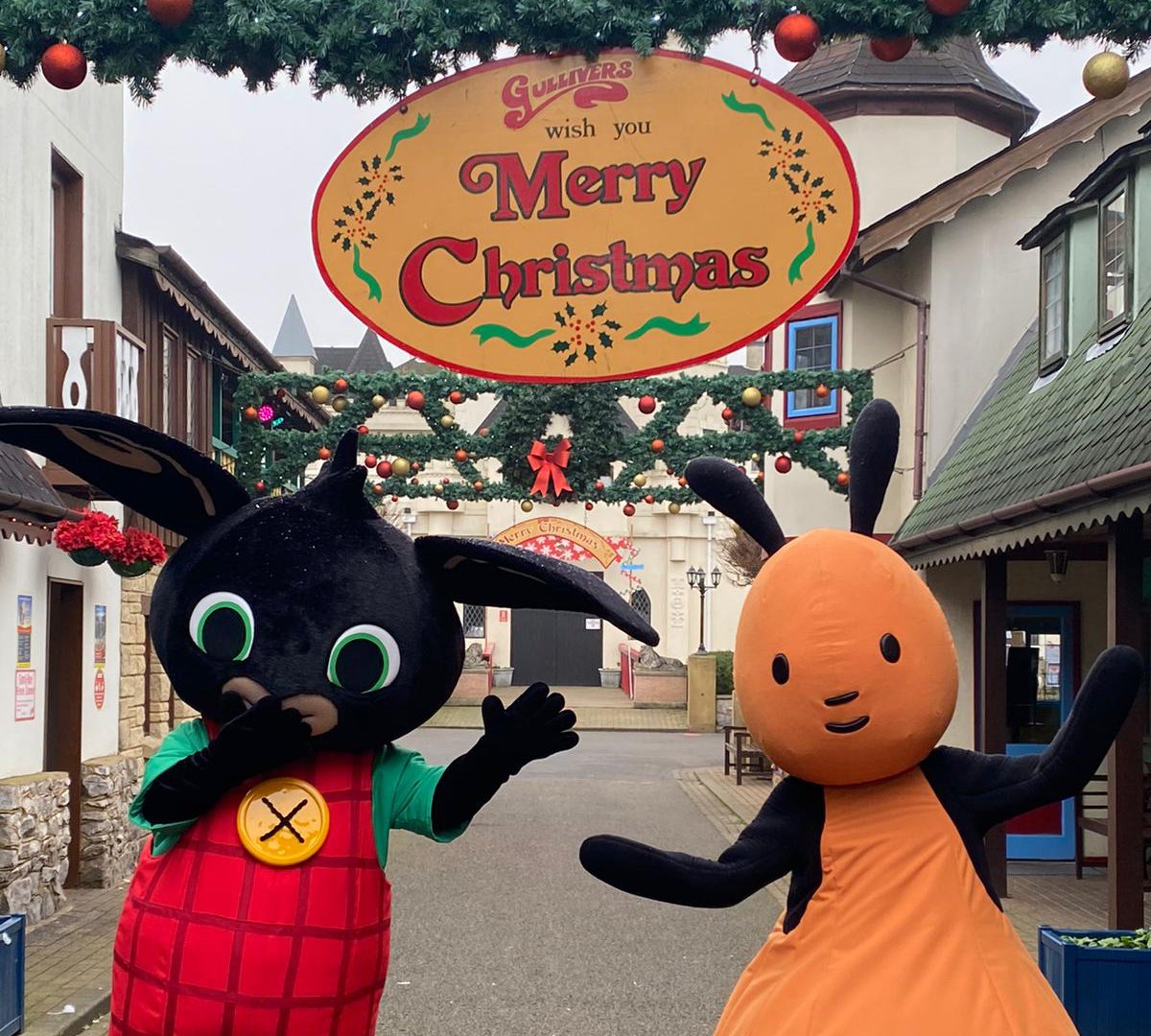 Celebrate Christmas with Bing & Flop at Gulliver’s Land