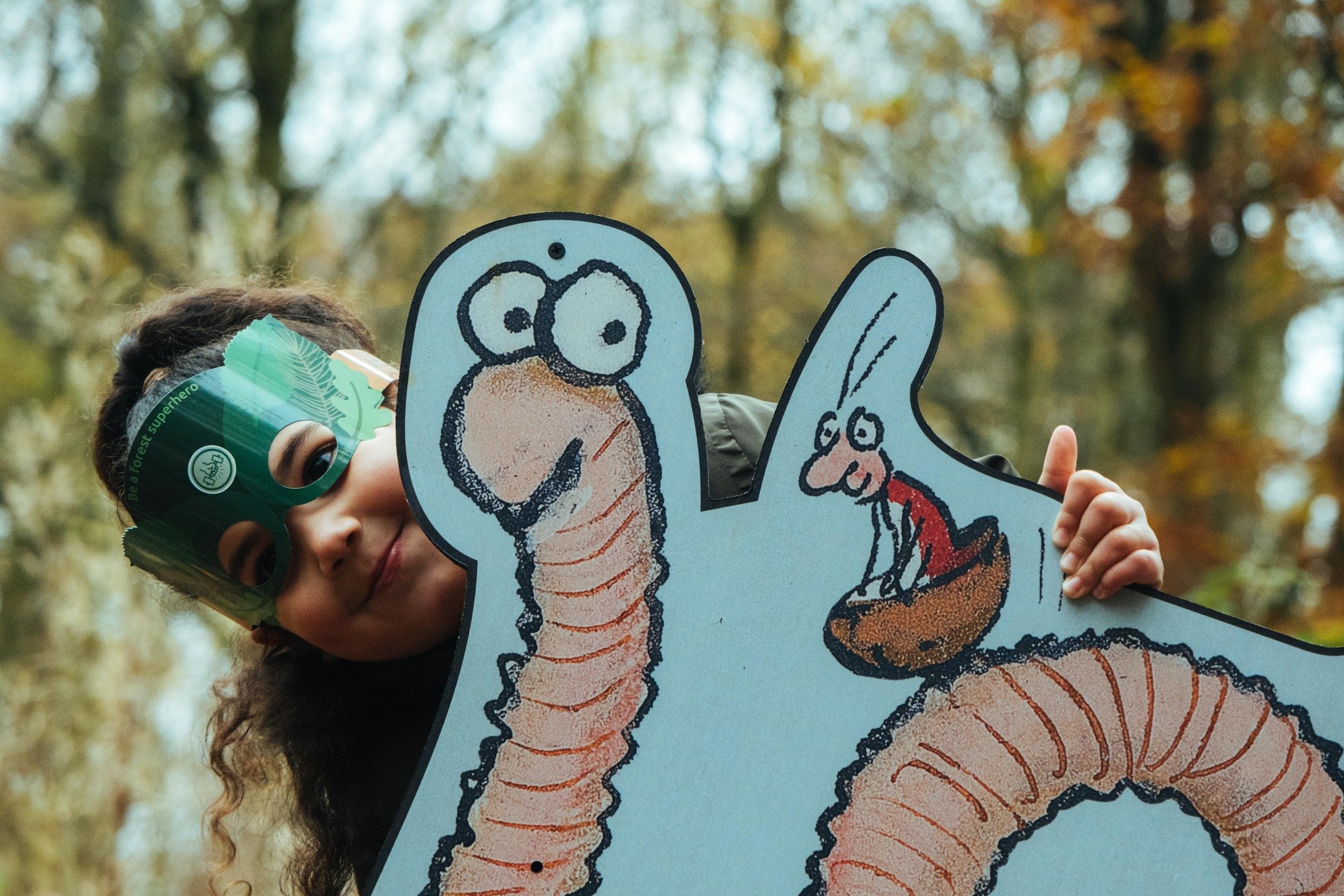 Superworm trail comes to Salcey Forest