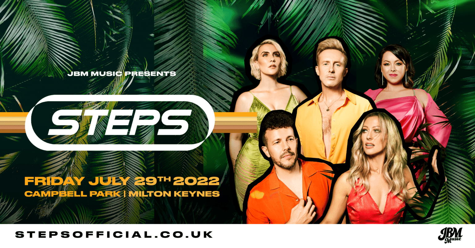 Steps will perform in Milton Keynes this summer