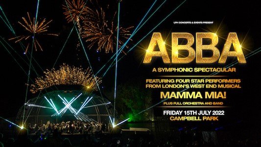 ABBA Symphonic lands in Campbell Park this summer