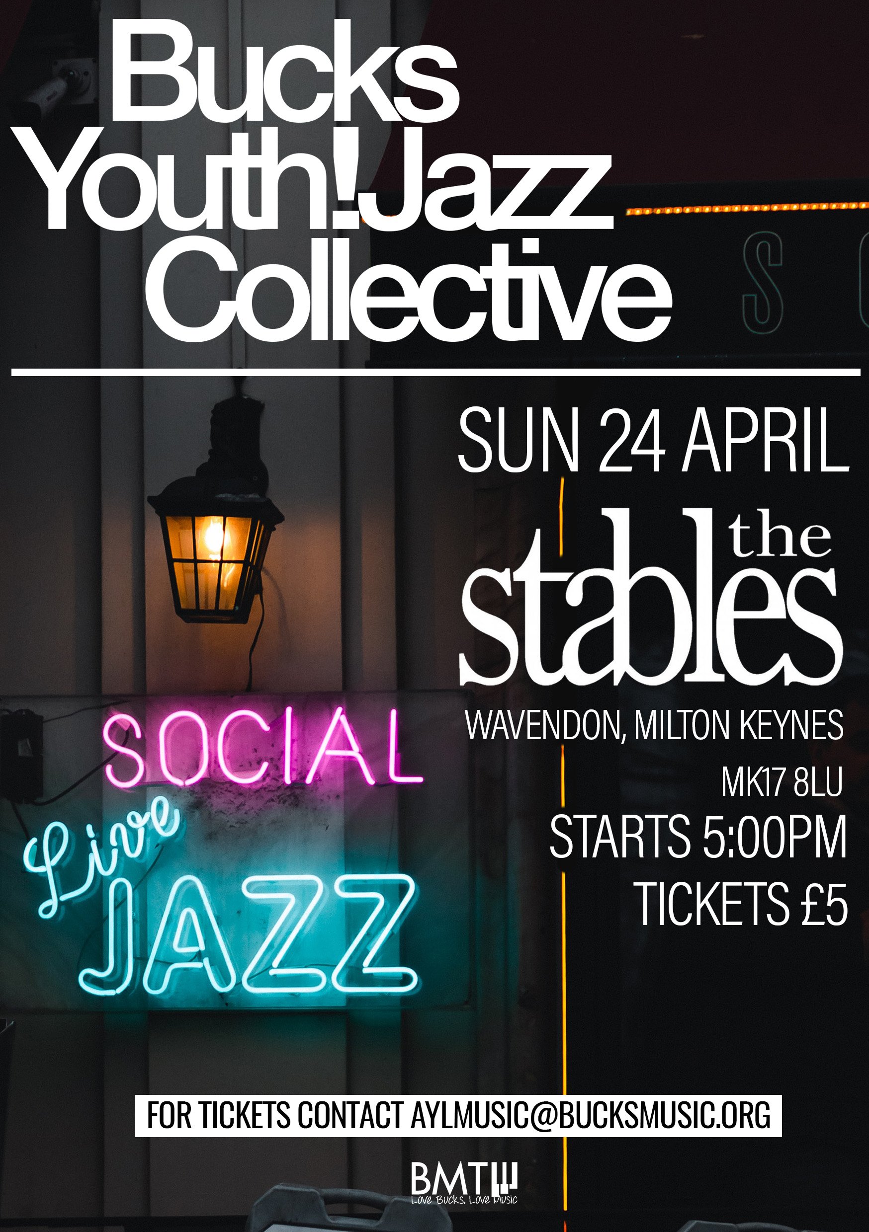 Bucks Youth Jazz Collective live at The Stables Top Image