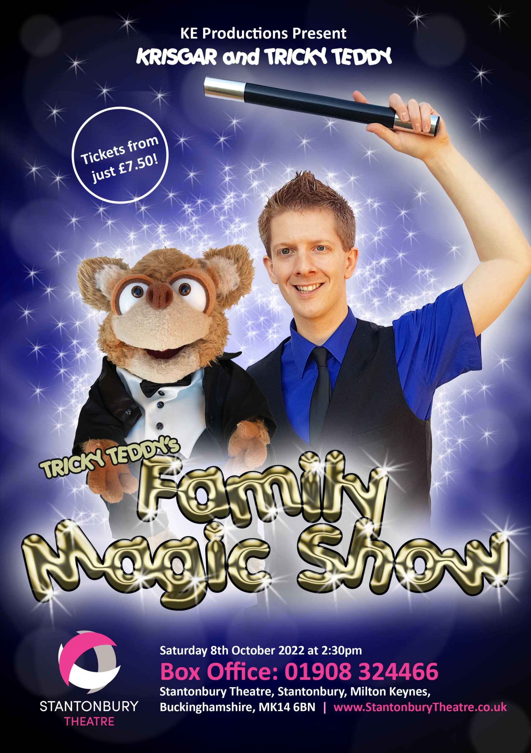 Tricky Teddy’s Family Magic Show Top Image