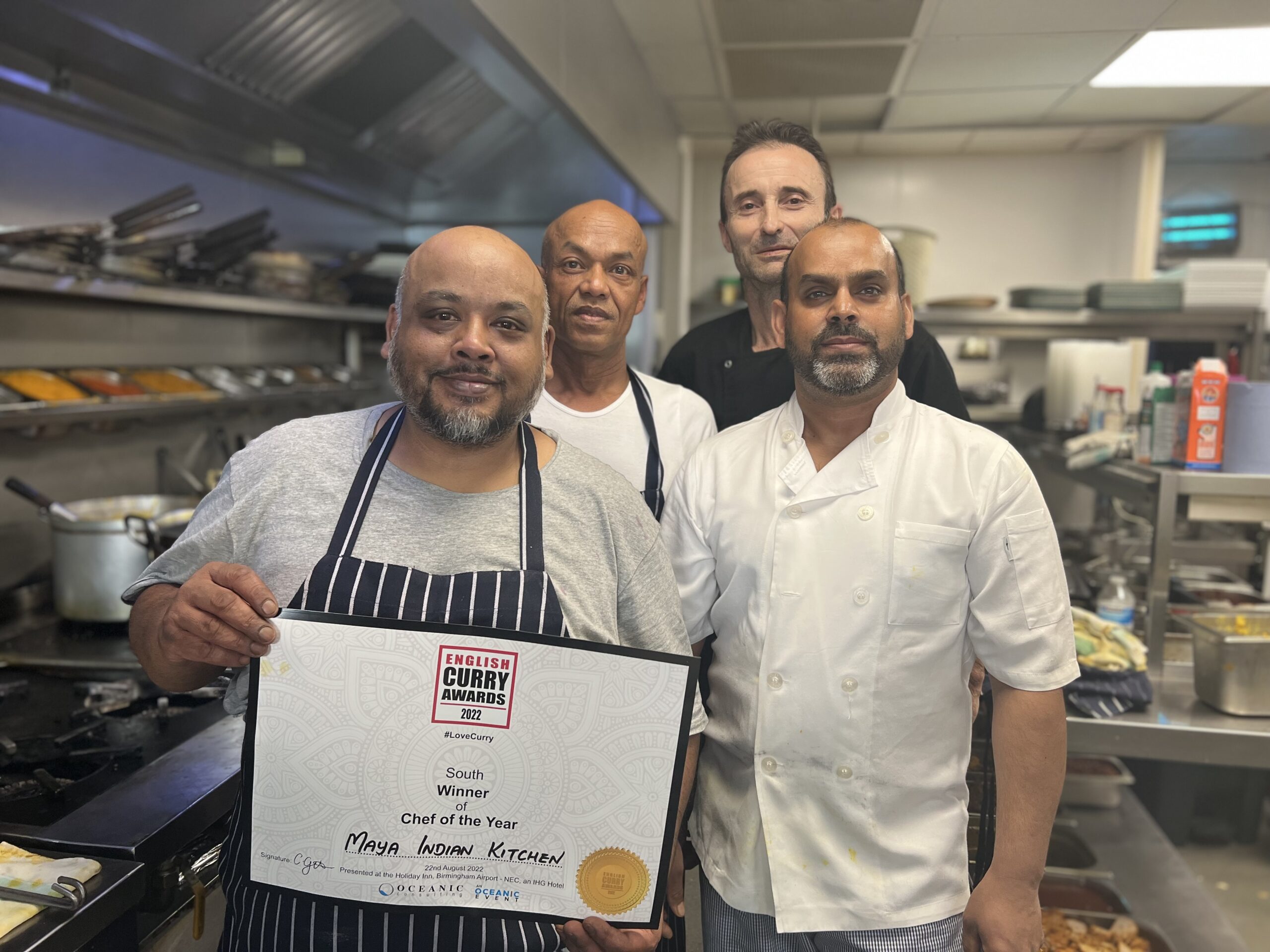 Maaya Indian Kitchen & Bar wins Chef of the Year