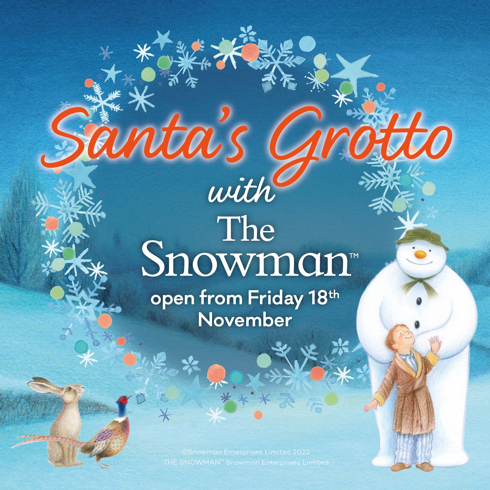 centre:mk welcomes The Snowman to their Santa’s Grotto
