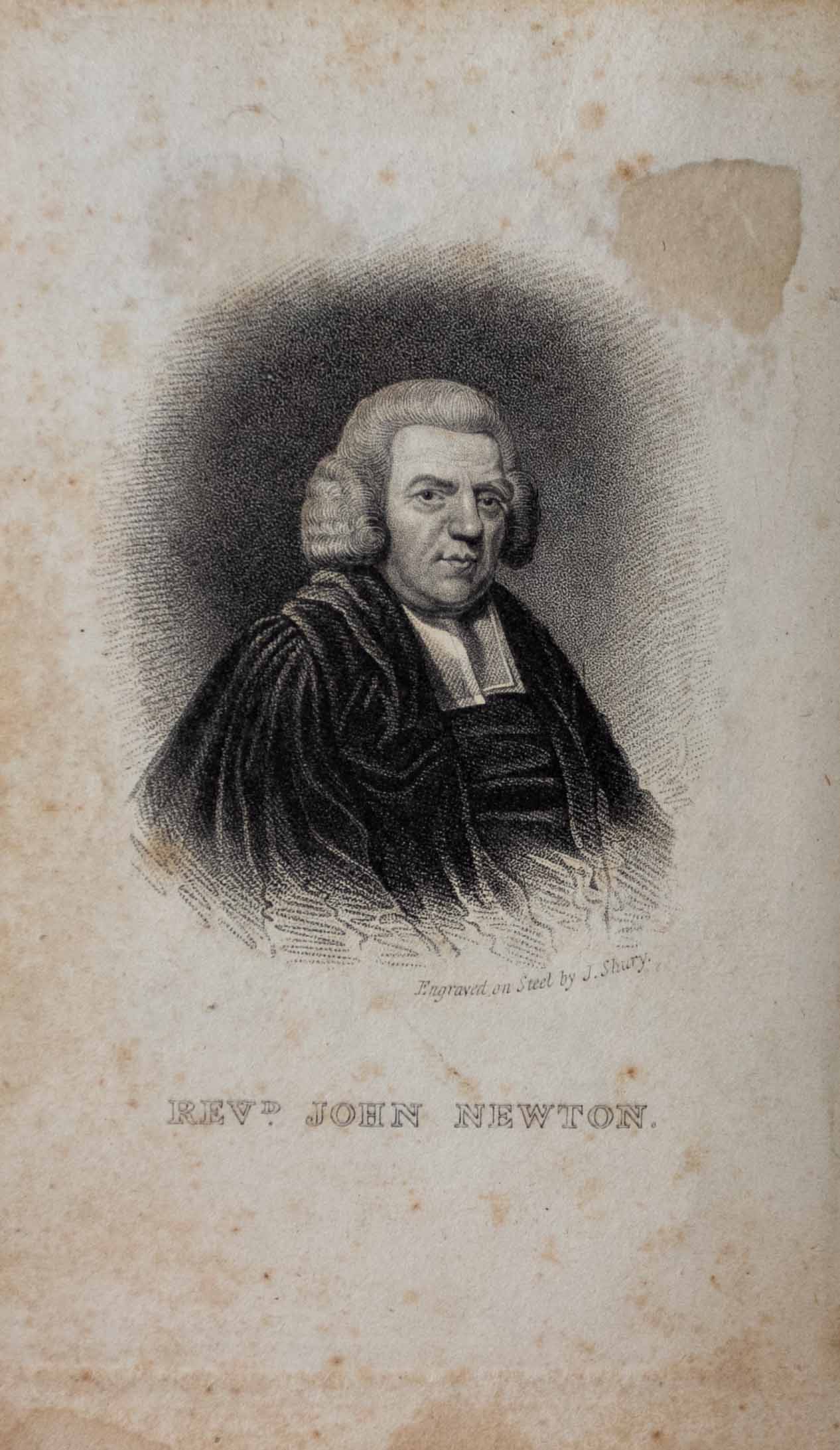 Behind the Scenes Collections – John Newton in his own words Top Image