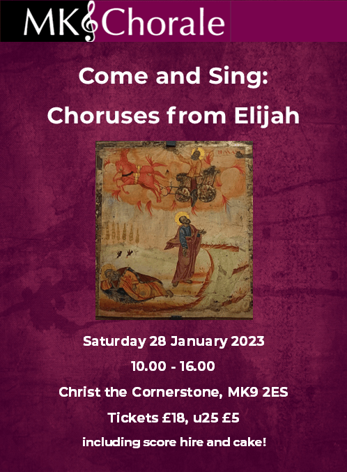Come and Sing: Choruses from Elijah Top Image