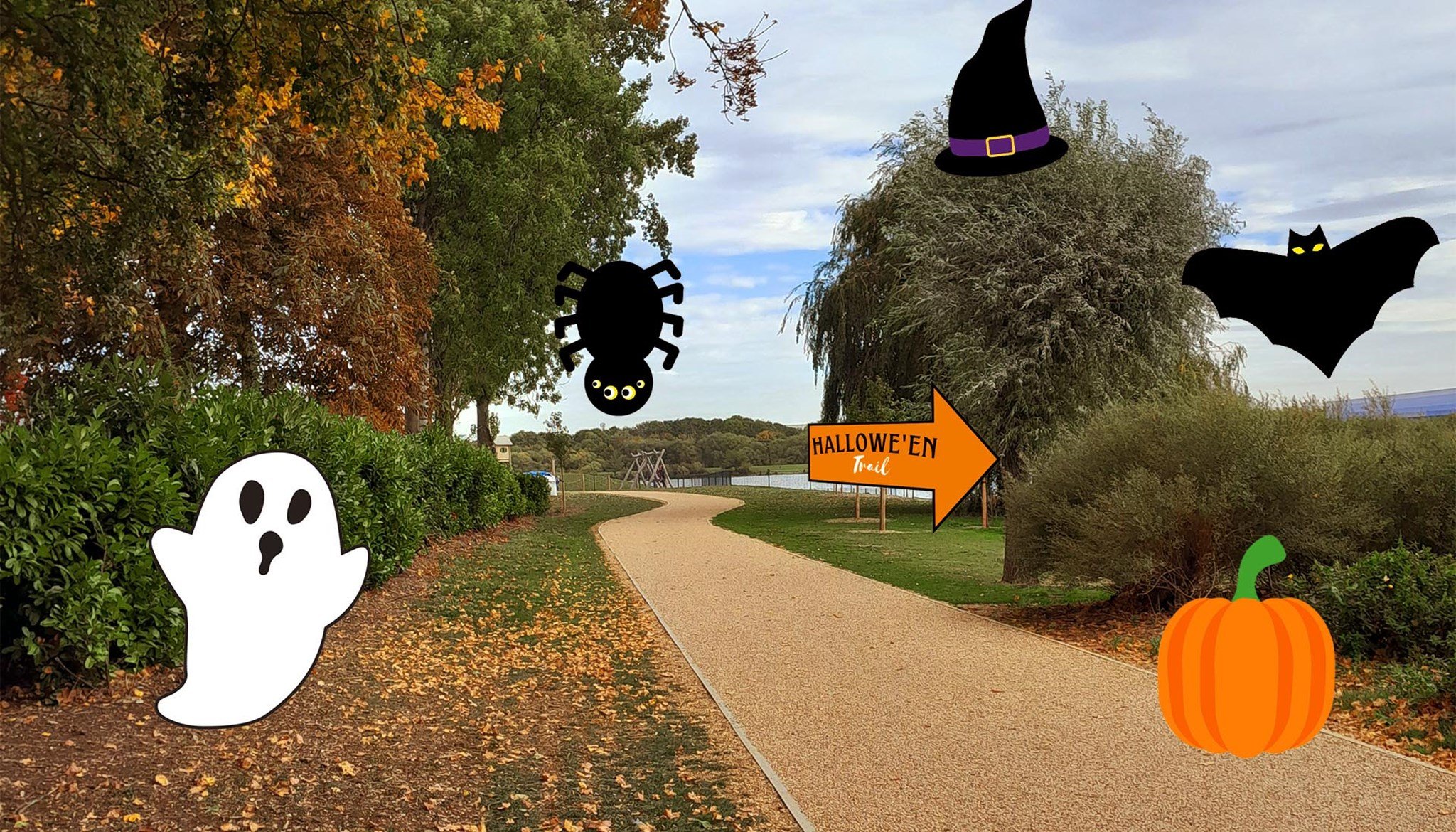 Free Halloween Trail opens at Willen Lake for half term