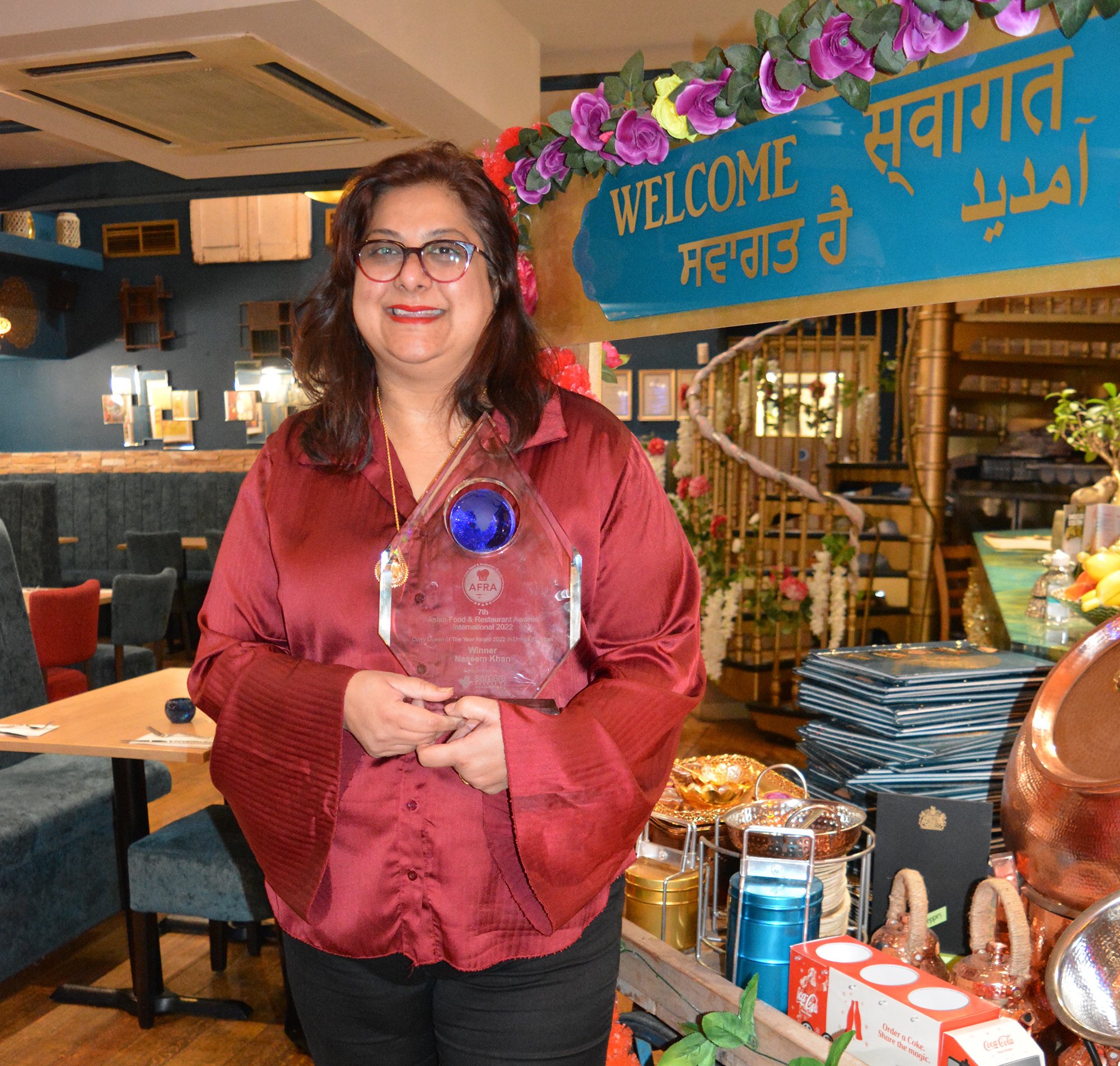 Namji owner crowned ‘Curry Queen of the Year’!