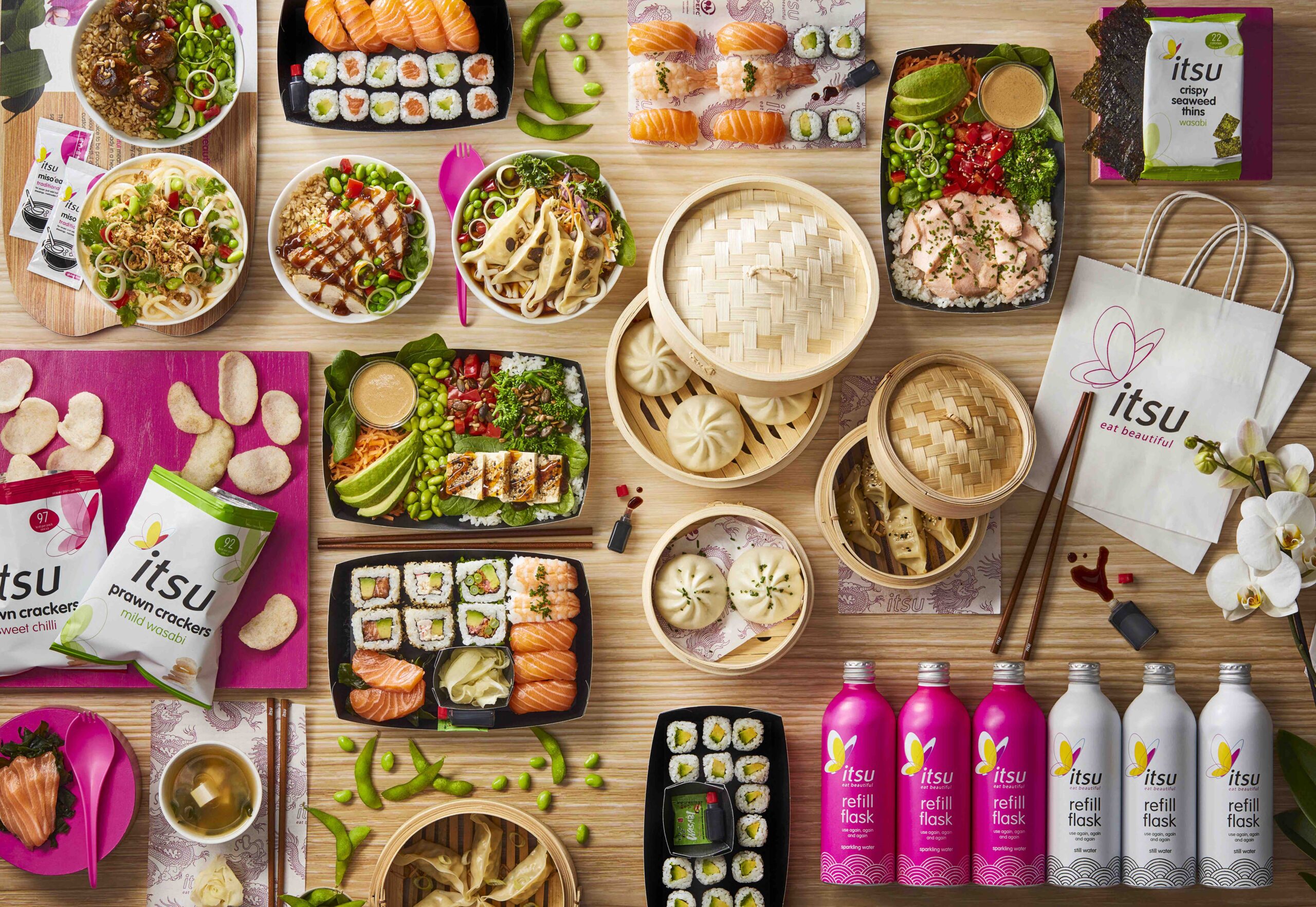 itsu is now on the menu at centre:mk