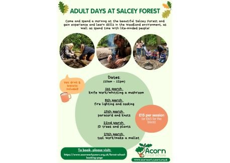 Adult Days at Salcey Forest Top Image