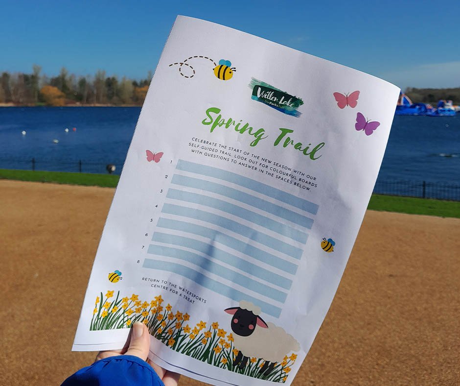 FREE Spring Trail launches at Willen Lake for Easter