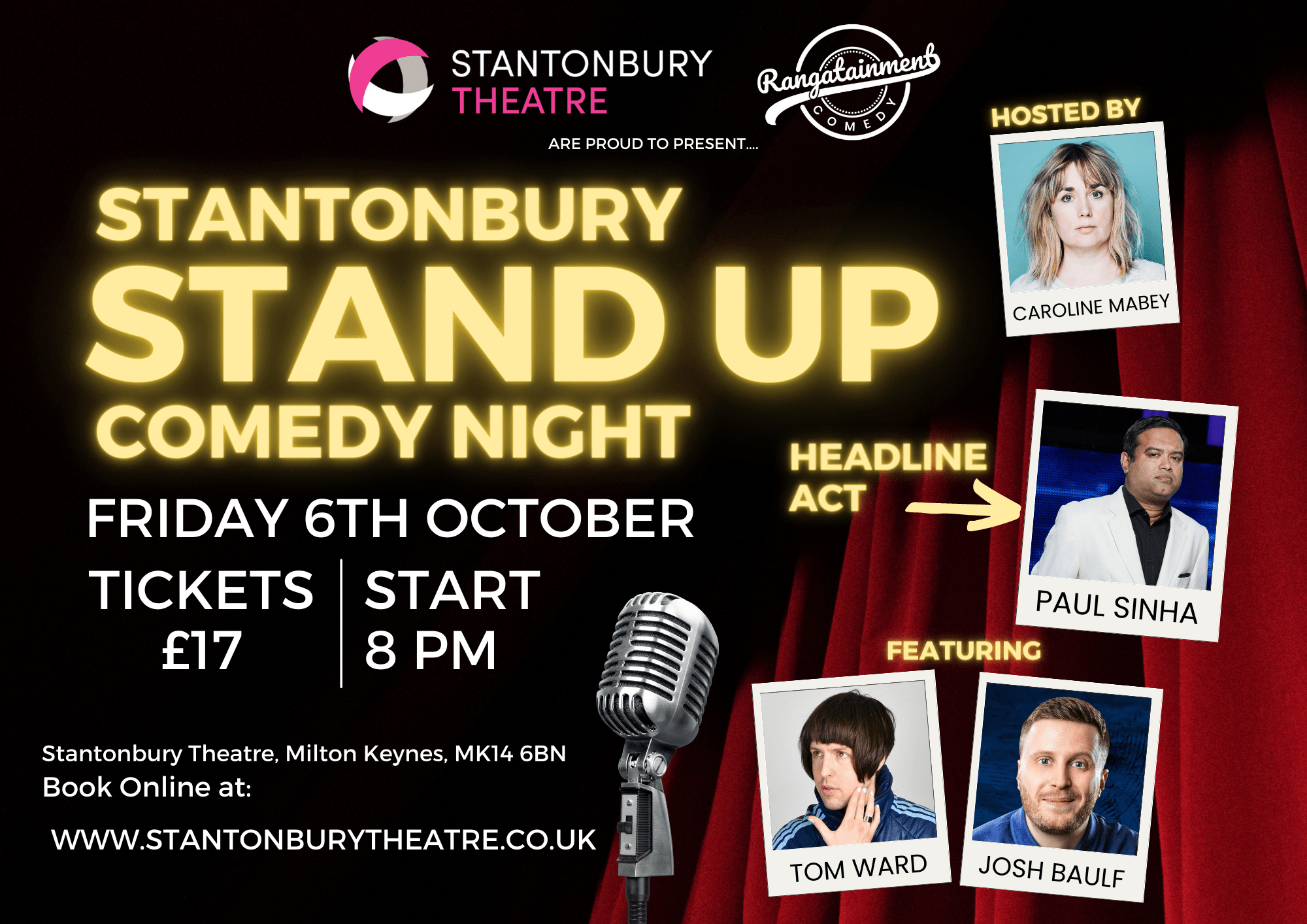 Stantonbury Stand-Up Comedy Night! Top Image