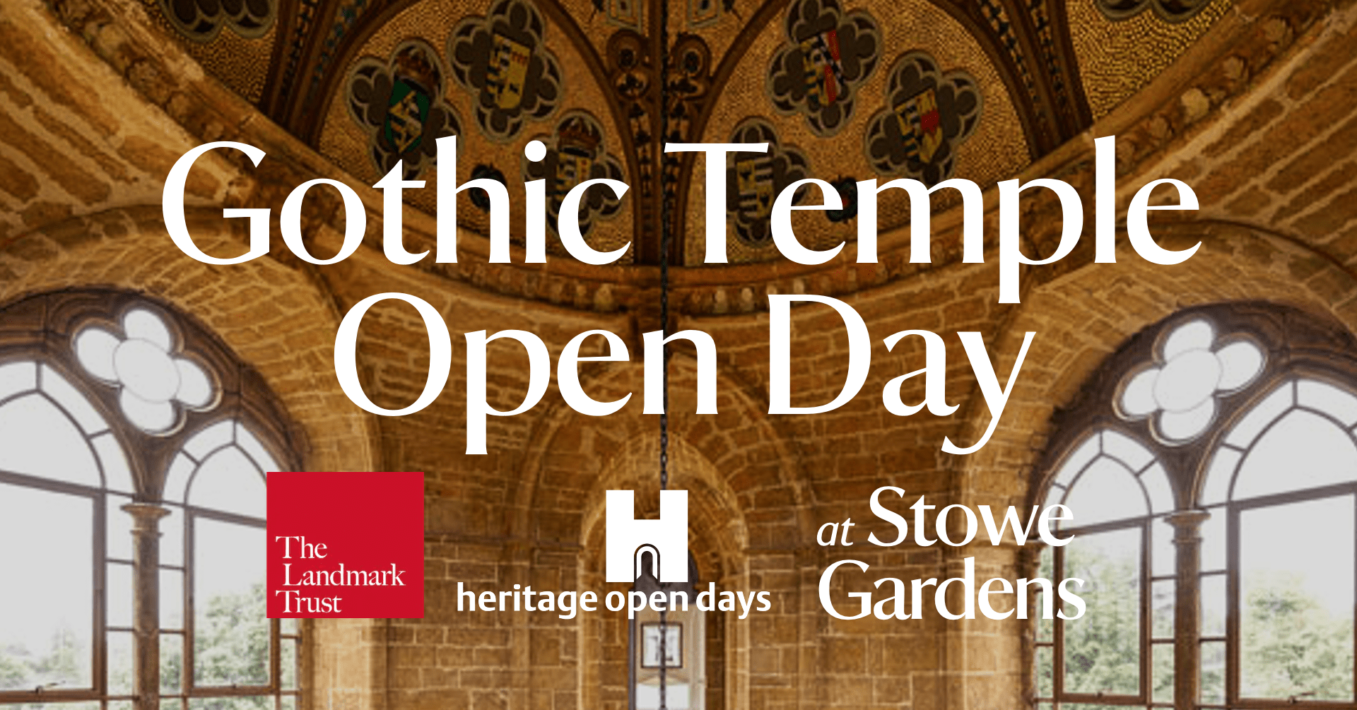 Gothic Temple Open Day at Stowe Gardens Top Image