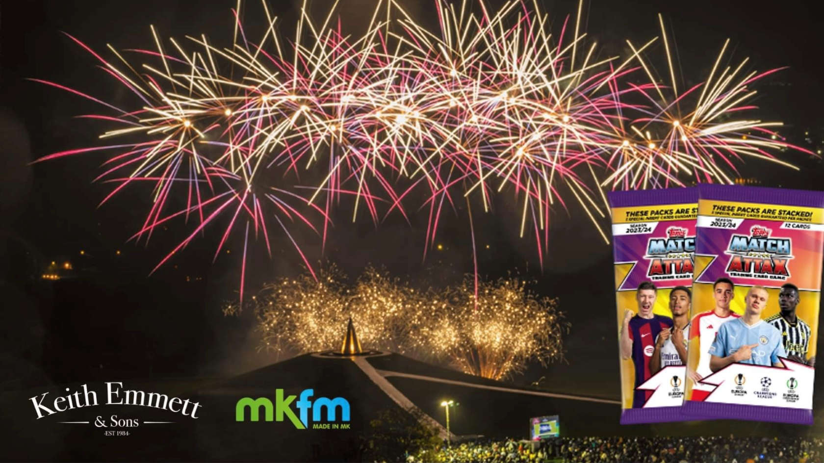 Milton Keynes Firework Spectacular 2023 Top Image