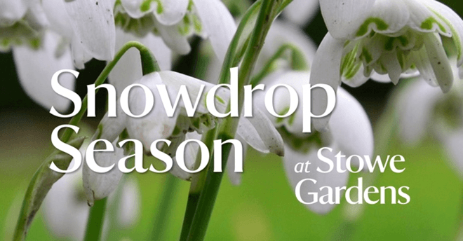 Snowdrop Season at Stowe Gardens Top Image