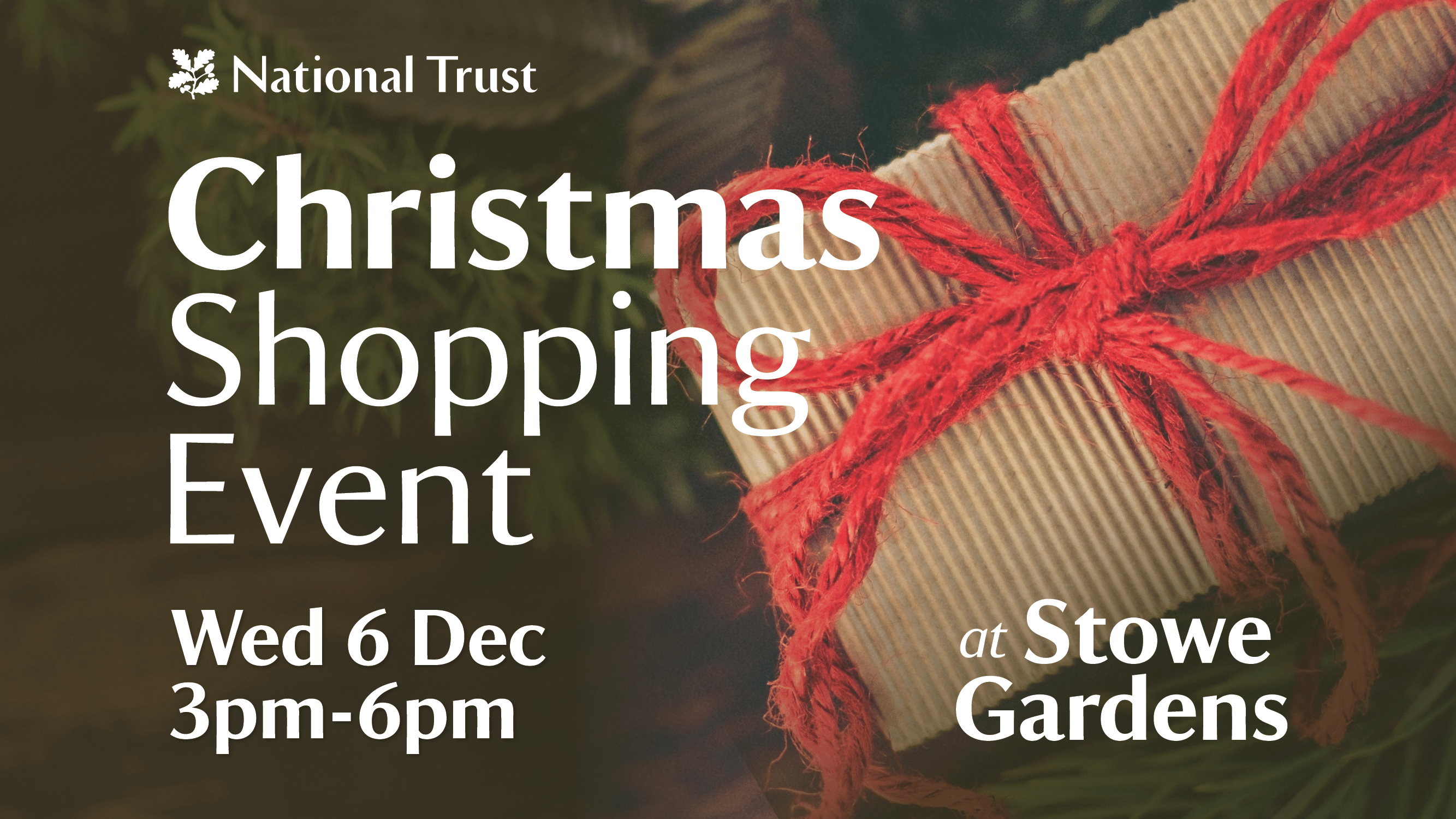 Christmas Shopping Event at Stowe Gardens Top Image