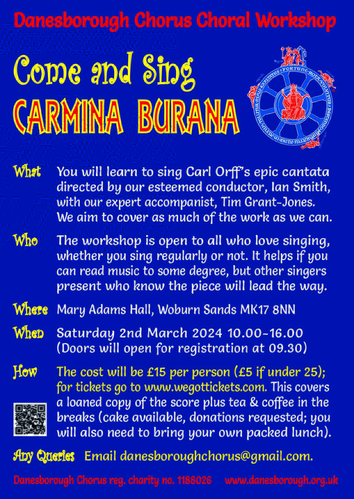 Come & Sing Carmina Burana Top Image