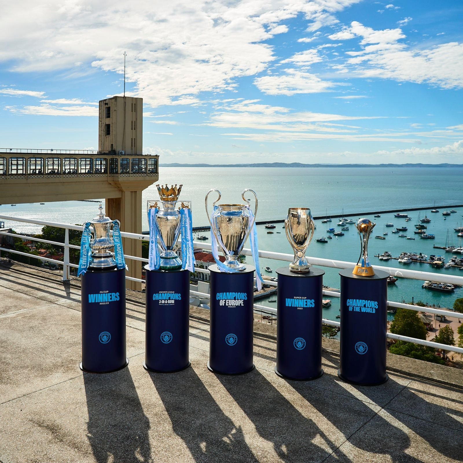Manchester City Trophy Tour Destination Milton Keynes
