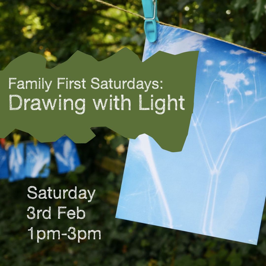 Family First Saturdays: Drawing with Light Top Image