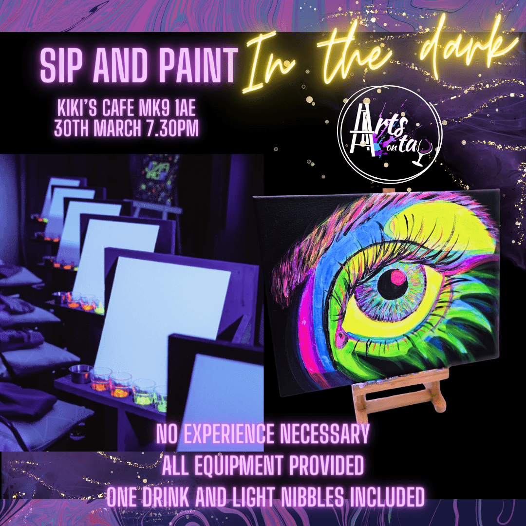 Paint and Sip in the Dark – NEW Top Image